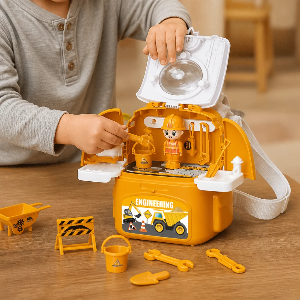 3-in-1 Backpack Playset for on the Go