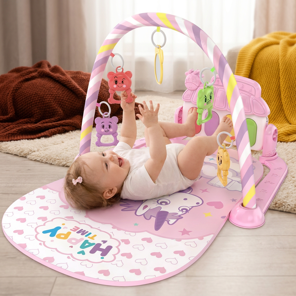 Musical Baby Pedal Piano for Limbs Coordination and Visual & Auditory Training - Image 7