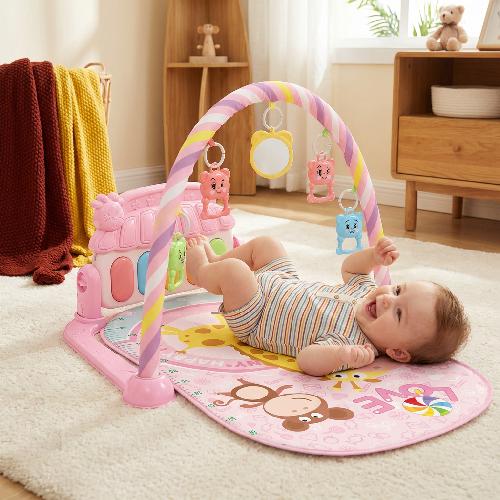 Musical Baby Pedal Piano for Limbs Coordination and Visual & Auditory Training - Image 10