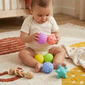 Baby Sensory Balls Set – Textured Touch & Feel Toy for Tactile Development