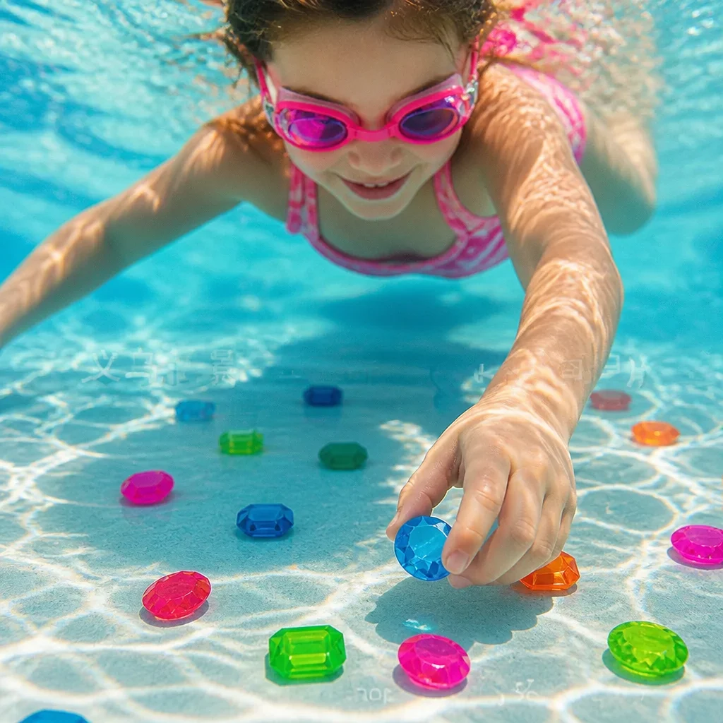 Underwater Search & Find Game With Colourful Gems
