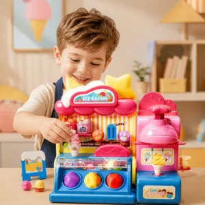 DIY Ice Cream Clay Maker Playset