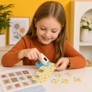 DIY Postage Stamp Paper Punch for Kids' Arts & Crafts
