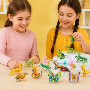 3D Cartoon Puzzle Set for Children