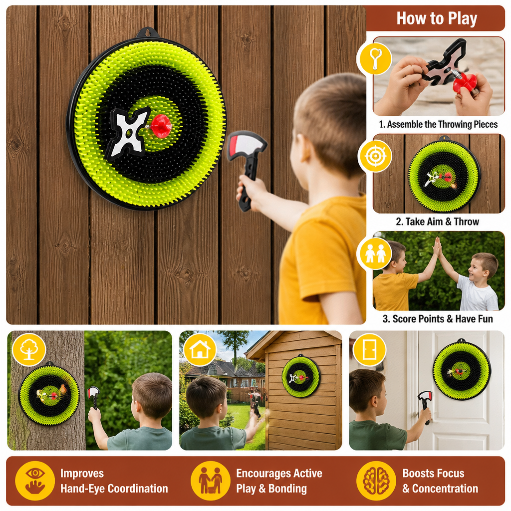 Backyard Axe Throwing Game - Image 5
