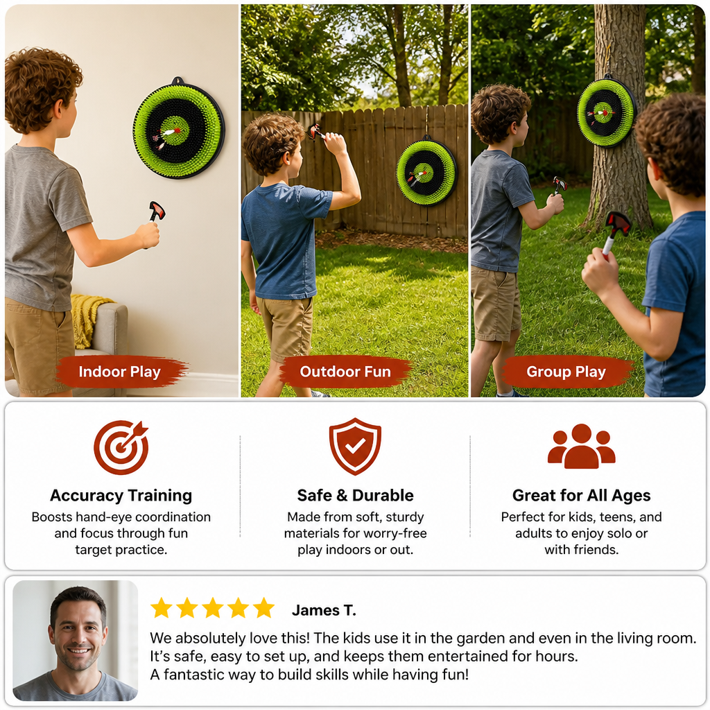 Backyard Axe Throwing Game - Image 3