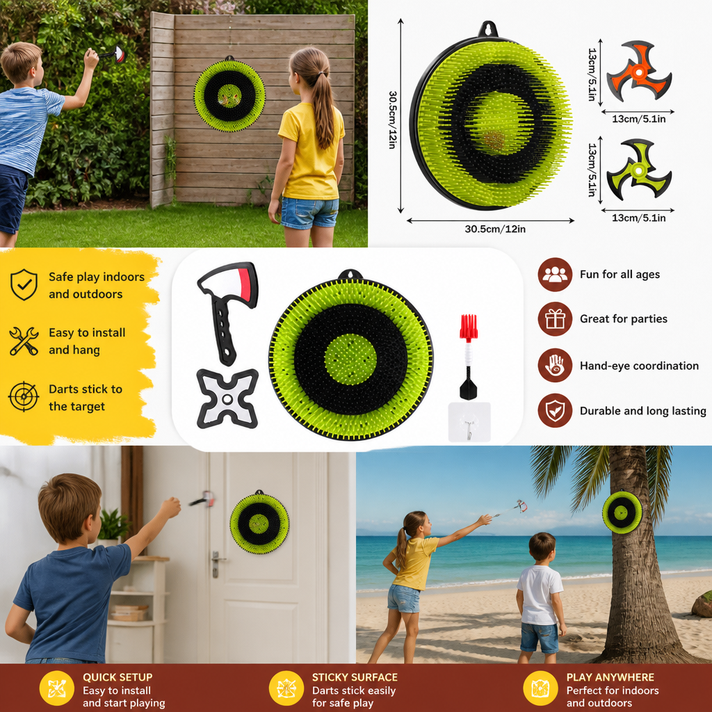 Backyard Axe Throwing Game - Image 6