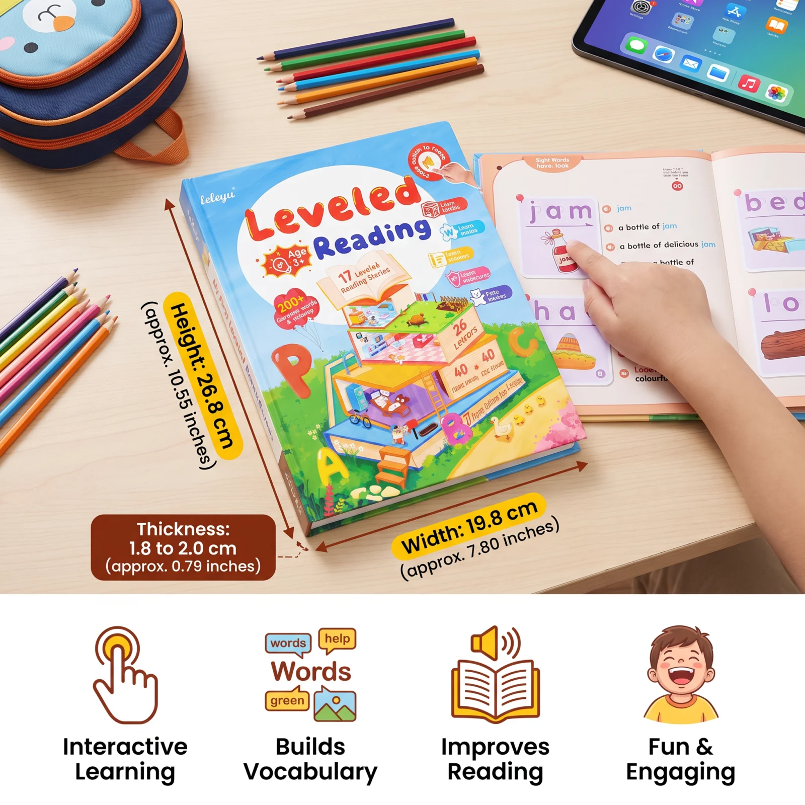 My First Leveled Reading Sound Book โ Interactive Reading & Literacy
