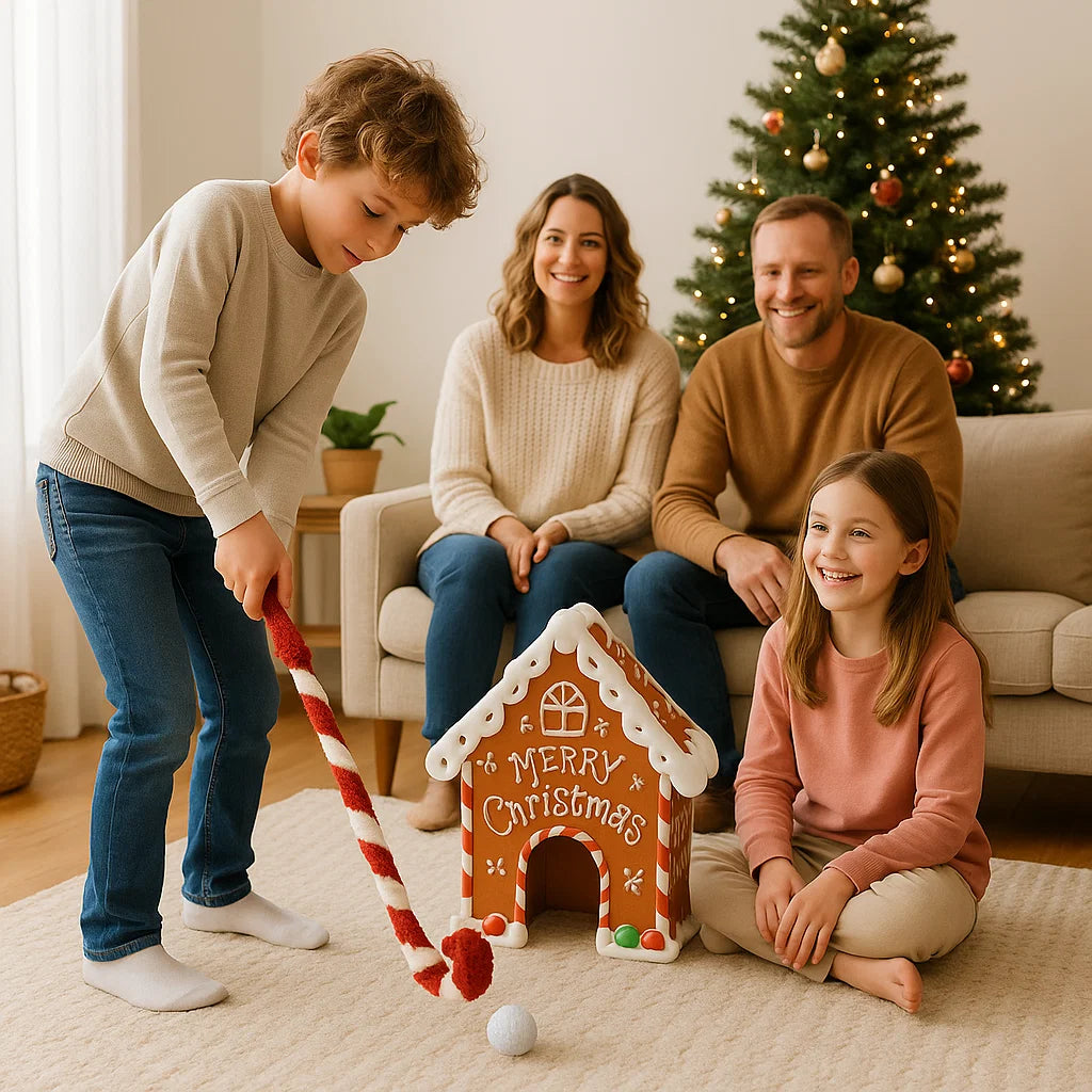 Gingerbread Golf Christmas Toy