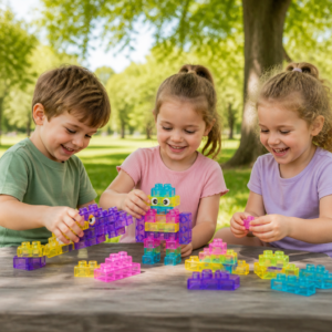 Magical Gummy Blocks, Soft Building Blocks for Children