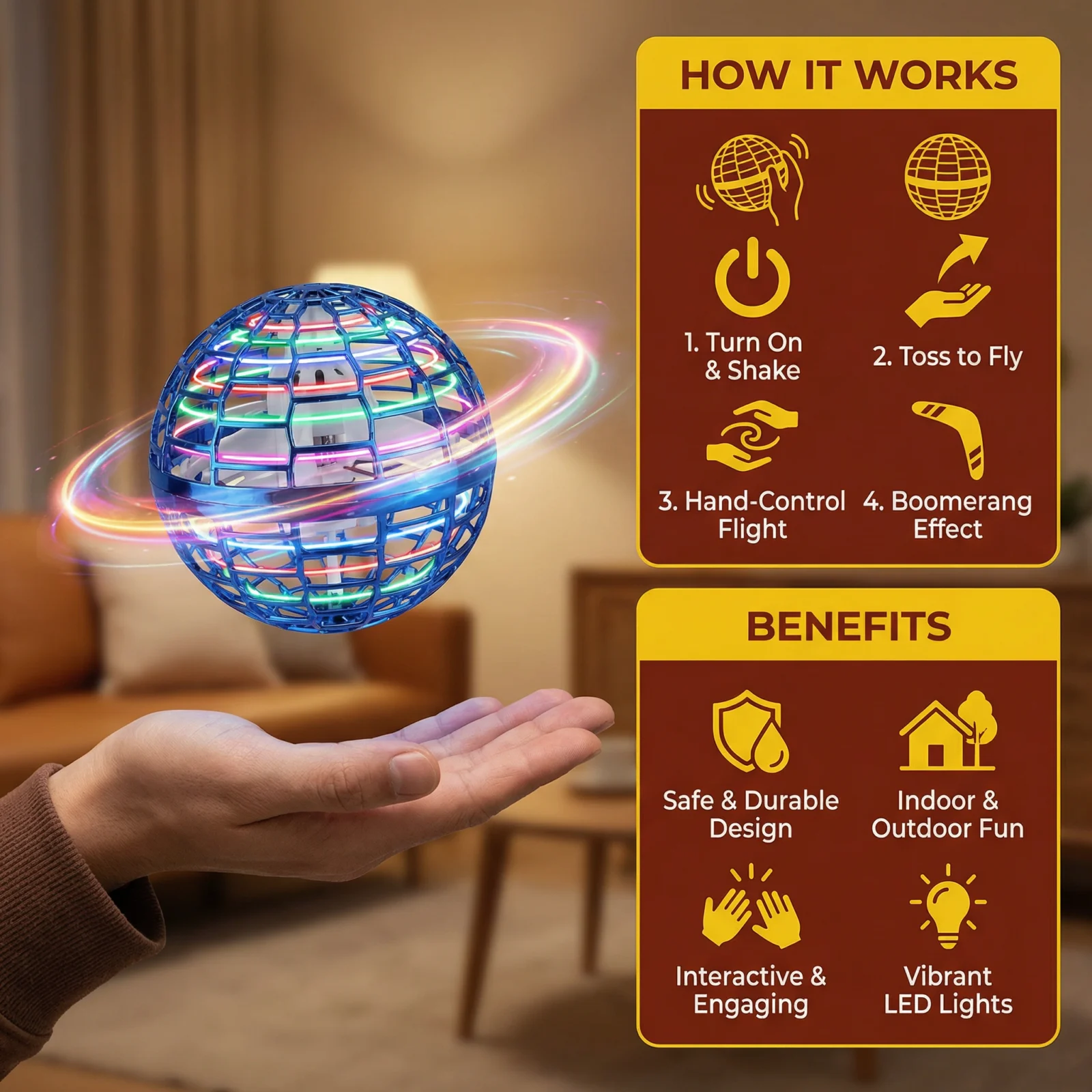 Magic Air Floating Ball