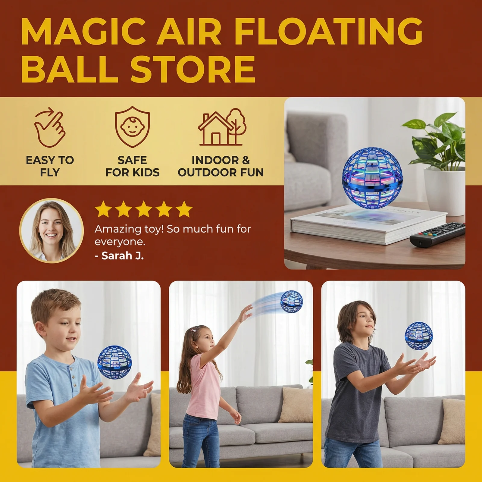 Magic Air Floating Ball