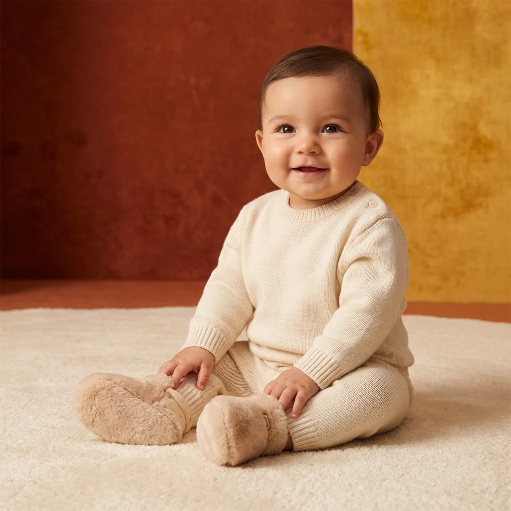 Fluffy Sock Shoes for Babies