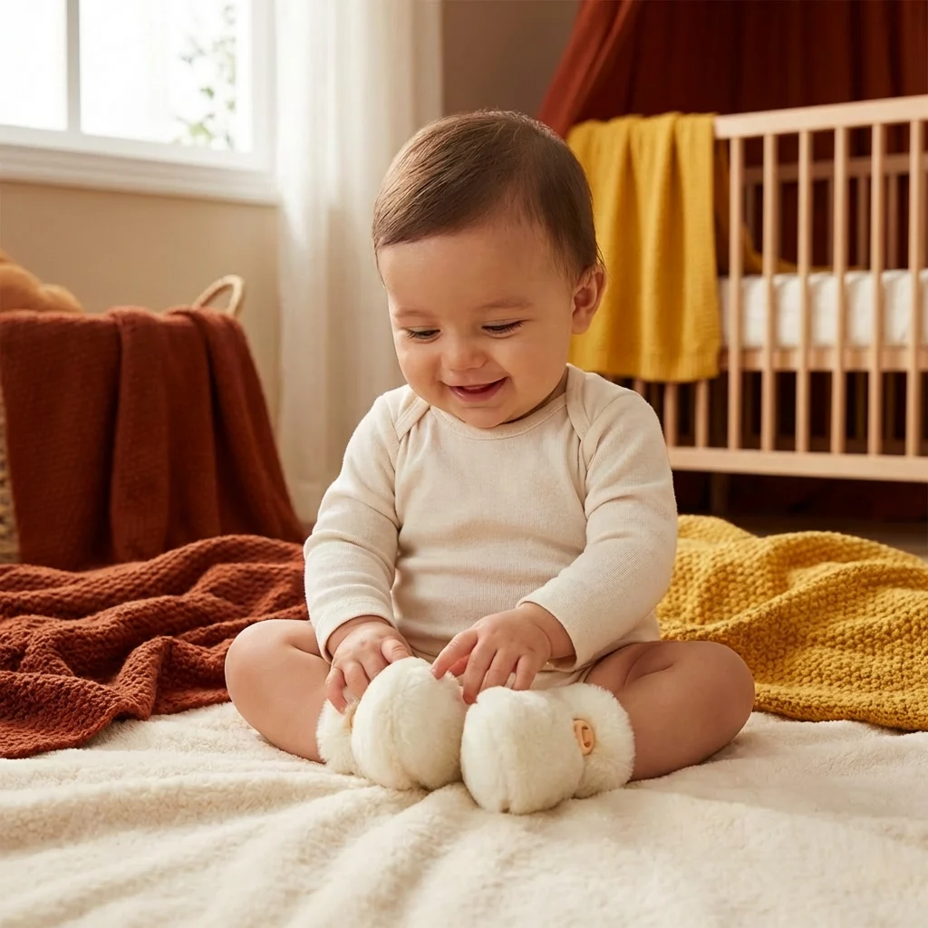Fluffy Sock Shoes for Babies
