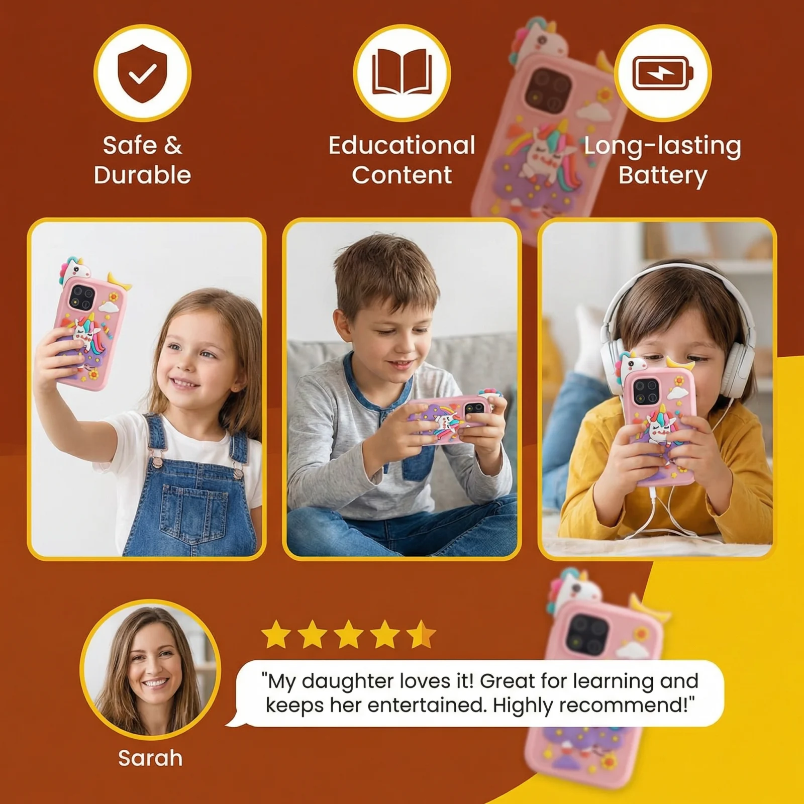Educational Children's Smartphone Learning Toy